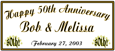 Anniversary Party Favors