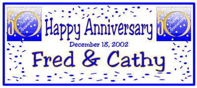 Anniversary Party Favors