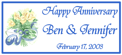 Anniversary Party Favors