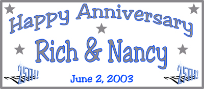 Anniversary Party Favors
