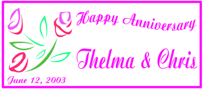Anniversary Party Favors