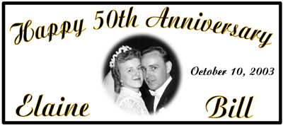 Anniversary Party Favors