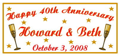 Anniversary Party Favors