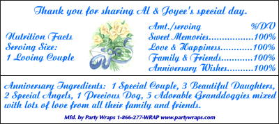 Anniversary Party Favors
