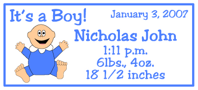 Birth Announcement