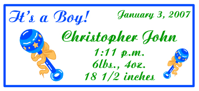 Birth Announcement