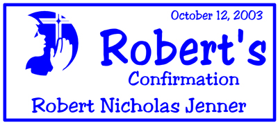 personalized custom Confirmation party favors