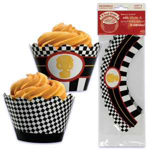 CUPCAKE WRAPS - REVERSIBLE TREAT WRAPPERS