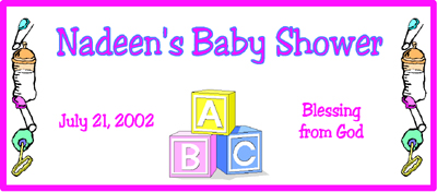 BABY SHOWER FAVORS