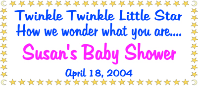 BABY SHOWER FAVORS