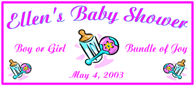 BABY SHOWER FAVORS