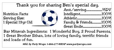 Bar Mitzvah Favors