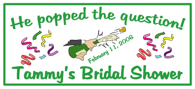 BRIDAL SHOWER FAVORS