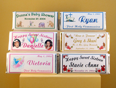 Candy Bar Party Favors