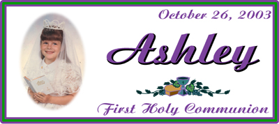 Communion party favors