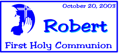Communion party favors
