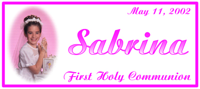 Communion party favors