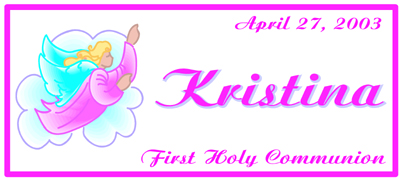 Communion party favors