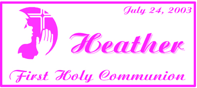 Communion party favors