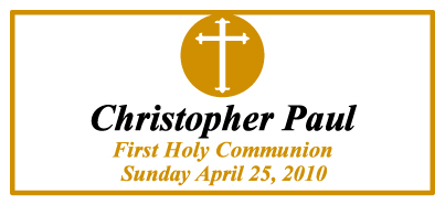 Communion party favors