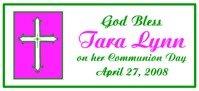 Communion party favors