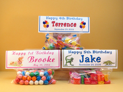 goodie bag favors