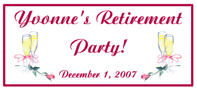 Retirement Favors