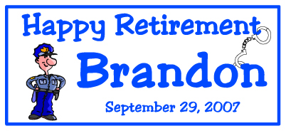 Retirement Favors