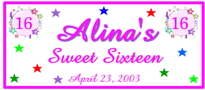 sweet sixteen 16 party favors