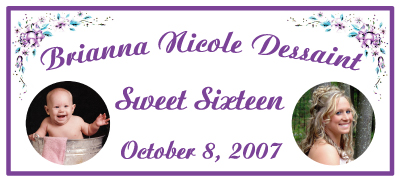 sweet sixteen 16 party favors