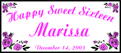 sweet sixteen 16 party favors
