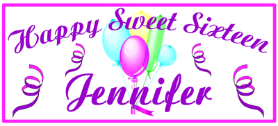 sweet sixteen 16 party favors