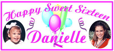 sweet sixteen 16 party favors