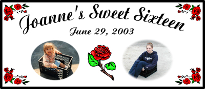 sweet sixteen 16 party favors
