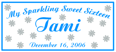 sweet sixteen 16 party favors
