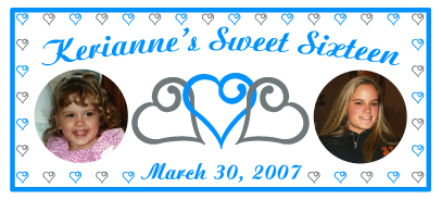 sweet sixteen 16 party favors
