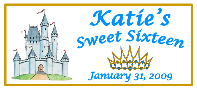 sweet sixteen 16 party favors